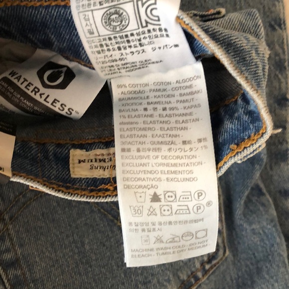 NWT! Levi’s 501 Skinny - Picture 3 of 6